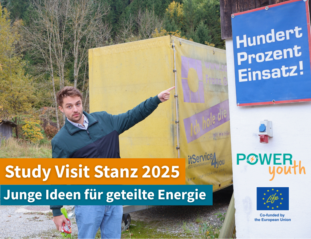 Study Visit 2025 Junge Ideen für geteilte Energie