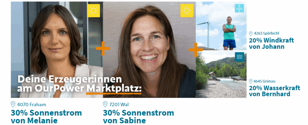 Dein Sonnenstrom von Frauen am OurPower-Marktplatz